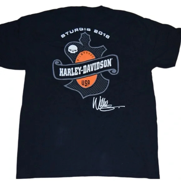 Harley-Davidson Sturgis 2014 Willie G t-shirt. Barely worn - Picture 1 of 2
